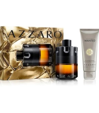 Coffret Azzaro The Most Wanted 3pcs (parfum 100 ml + parfum 10 ml +shampoo 75 ml )