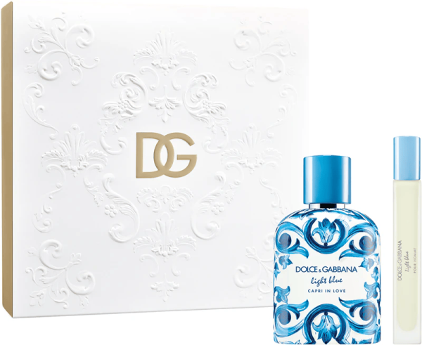 Coffret Dolce & Gabbana Light Blue Capri In Love 2 pcs (EDP 100ml + EDT 10 ml ) Coffret Dolce & Gabbana Light Blue Capri In Love 2 pcs (EDP 100ml + EDT 10 ml )