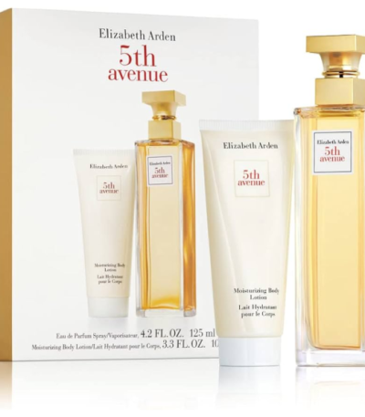Coffret Elizabeth Arden 5th avenue  2 pcs ( EDP 125 ml + lait de corps 100 ml )