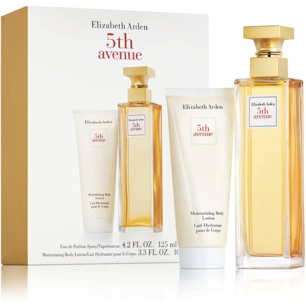 Coffret Elizabeth Arden 5th avenue  2 pcs ( EDP 125 ml + lait de corps 100 ml )