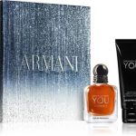 Coffret Emporio Armani Stroger With You Intensely 2 pcs ( EDPI 50ml + gel douche 75 ml )