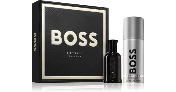 Coffret Hugo Boss boss bottled parfum 2 pcs ( parfum 50 ml + deo 150ml )