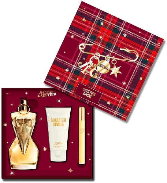 Coffret Jean Paul Gaultier Divine Le Parfum 3 Pcs (100ml +10 ml +Body Lotion) Coffret Jean Paul Gaultier Divine Le Parfum 3 Pcs (100ml +10 ml +Body Lotion)