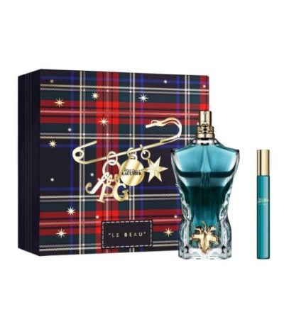 Coffret Jean Paul Gaultier Le Beau 2 pcs ( EDT 125 ml + EDT 10 ml )