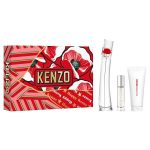 Coffret Kenzo Flower 3pcs ( EDP 100ml + EDP 10ml + lait de corps 75 ml )