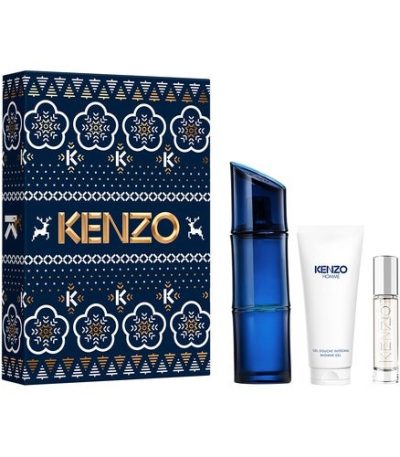 Coffret Kenzo Homme EDT Intense 3 pcs (110 ml+10 ml+Gel Douche)