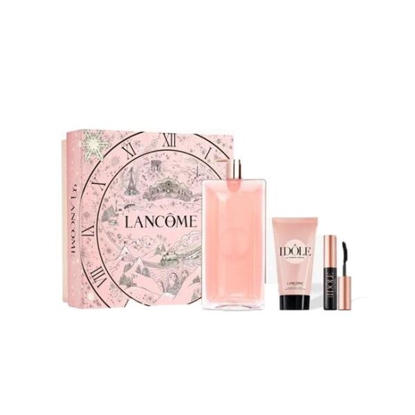 Coffret Lancôme Idole 3 pcs ( EDP 50 ML +Body cream 50 ml + mini mascara )