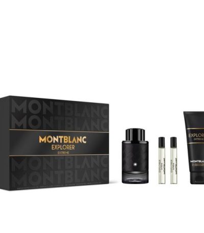 Coffret Montblanc Explorer Extreme Parfum 4 pcs (100 ml+2×7.5 ml+Gel Douche)