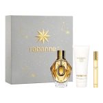 Coffret Paco Rabanne Million Gold 3 pcs ( EDP 90 ml + EDP 10 ml + lait de corps 100 ml )