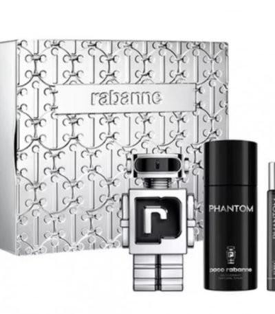 Coffret Rabanne Phantom 3pcs (edt 100ml+ deo 150ml+ EDT 10ml )