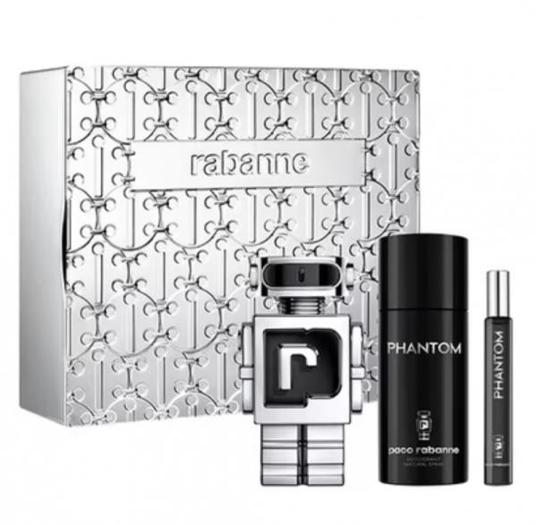 Coffret Rabanne Phantom 3pcs (edt 100ml+ deo 150ml+ EDT 10ml ) Coffret Rabanne Phantom 3pcs (edt 100ml+ deo 150ml+ EDT 10ml )