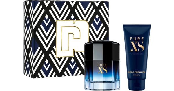 Coffret Rabanne Pure Excess 2 pcs  (EDT100 ml + gel douche 100 ml )