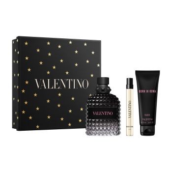 Coffret Valentino Born In Roma 3 pcs ( EDT 100 ml + EDT 10 ml + gel douche 75 ml )