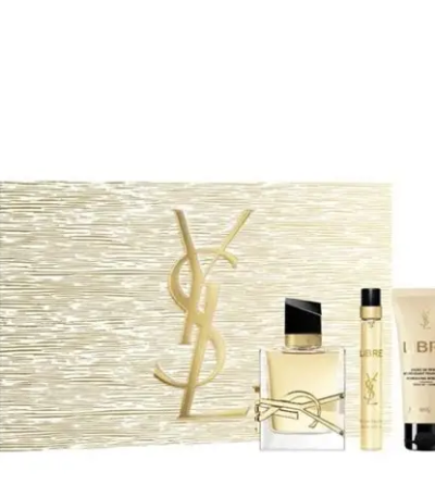 Coffret Yves Saint Laurent LIBRE 3 pcs ( EDP 50 ml +EDP 10 ml +lait de corps 50 ml )