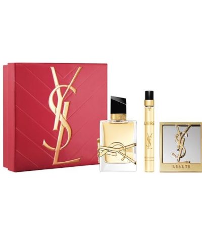 Coffret Yves Saint Laurent Libre 3pcs  ( EDP 10ml +EDP 50ml +miroir )