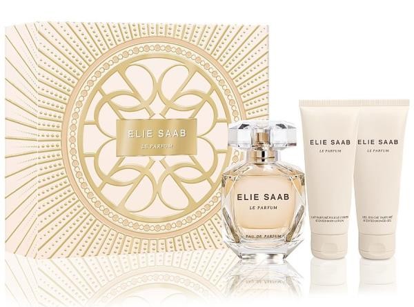 Coffret femme Elie Saab le parfum 3pcs  ( 90ml EDP + 75 ml lait de cops +75 ml gel douche )