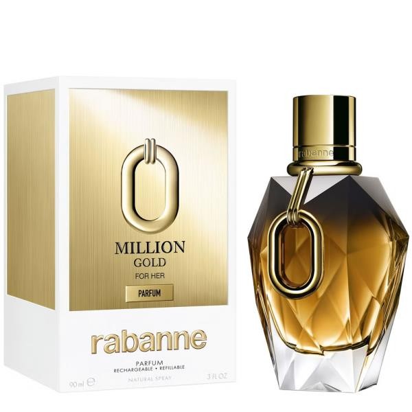 Rabanne One Million Gold For Her Parfum 90 ml Rabanne One Million Gold For Her Parfum 90 ml
