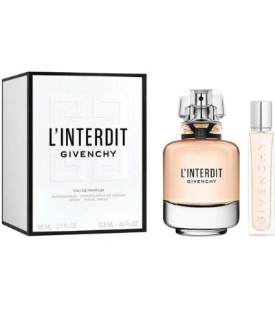 travel Givenchy  L'Interdit  2 pcs (EDP 80 ml +EDP 12.5 ml )